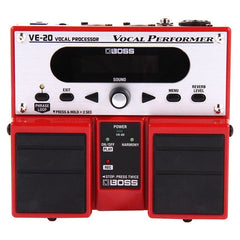 Boss Voice Processors Boss VE-20 Vocal Multi-Effects Processor with Harmony and Looper