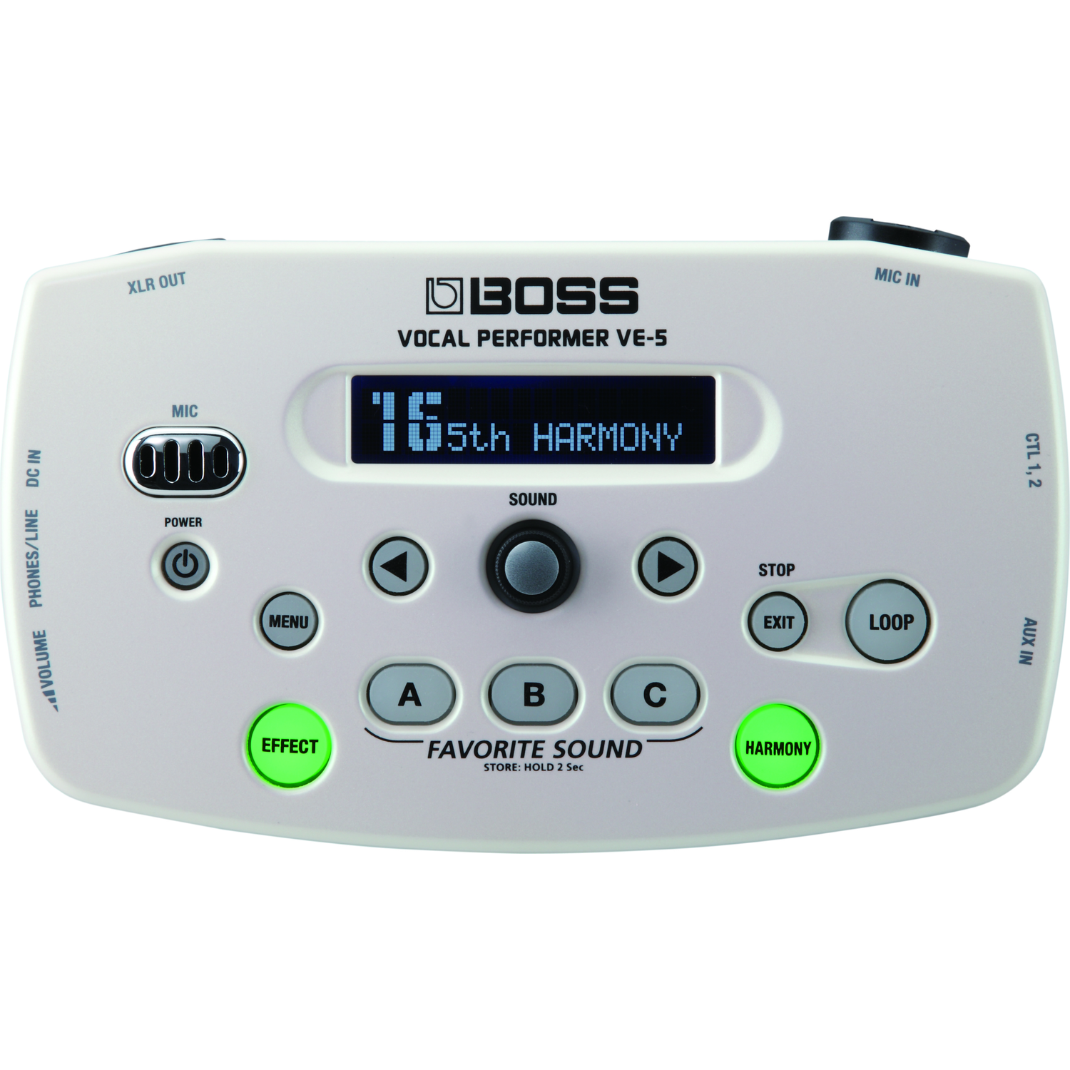Boss Voice Processors Boss VE-5 Vocal Effects Processor
