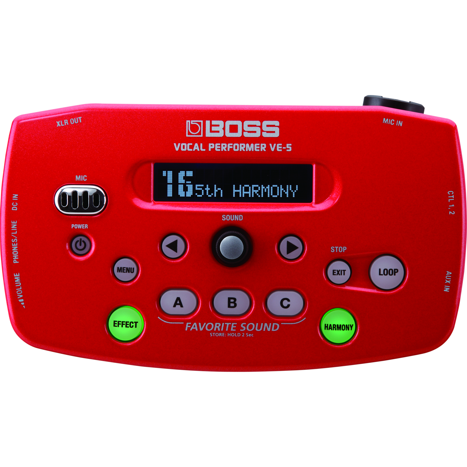 Boss Voice Processors Boss VE-5 Vocal Performer Effects Processor