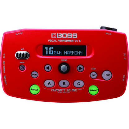 Boss Voice Processors Boss VE-5 Vocal Performer Effects Processor