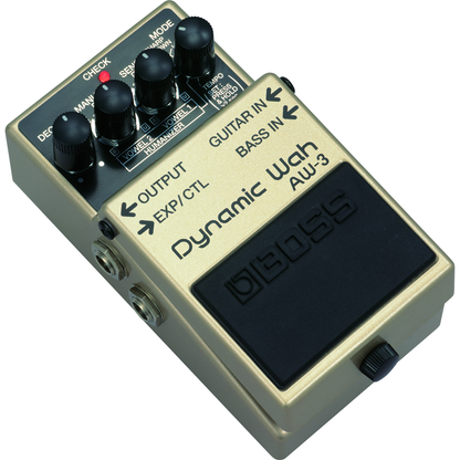 Boss Wah Pedals Boss AW-3 Dynamic Wah Guitar Effects Pedal