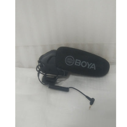 Boya Condenser Microphones Boya BY-BM3032 Directional On-Camera Super-Cardioid Shotgun Condenser Microphone - Open Box B Stock