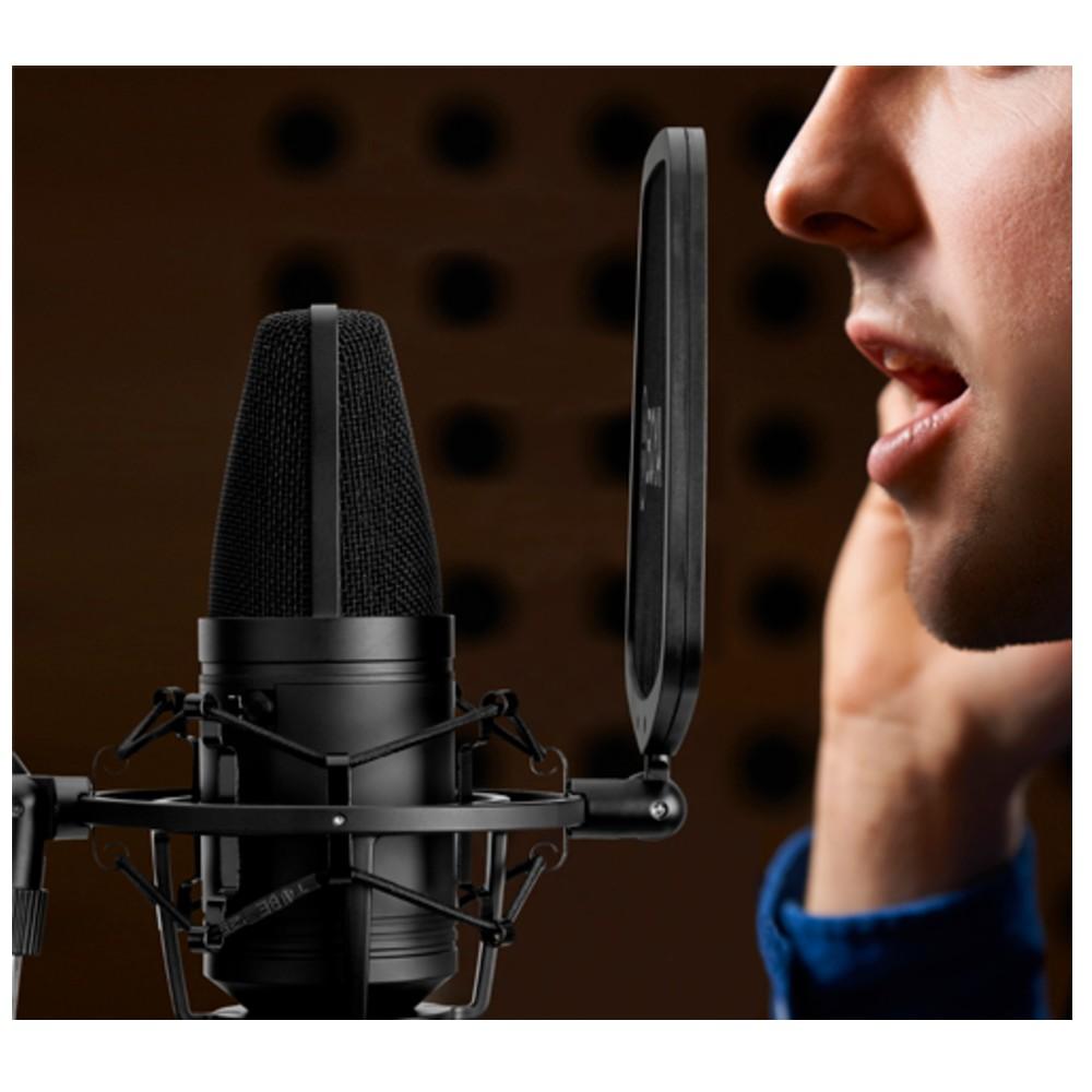 boya condenser microphones boya by-m800 large cardioid diaphragm condenser microphone