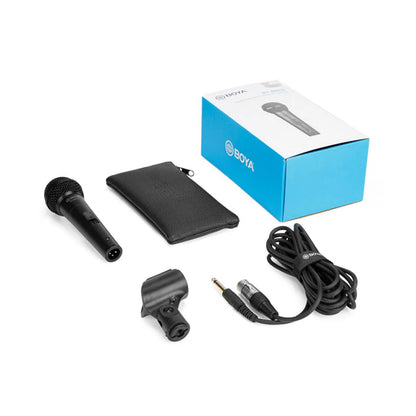 Boya Dynamic Microphones Boya BY-BM58 Professional Cardioid Dynamic Vocal Microphone