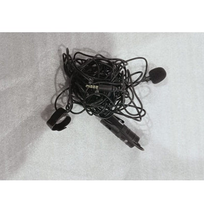 boya lavalier microphones 202101796561 boya bym1 omnidirectional level condenser microphone - black - open box b stock 