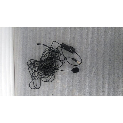 boya lavalier microphones 202101831032 boya bym1 omnidirectional level condenser microphone - black - open box b stock 