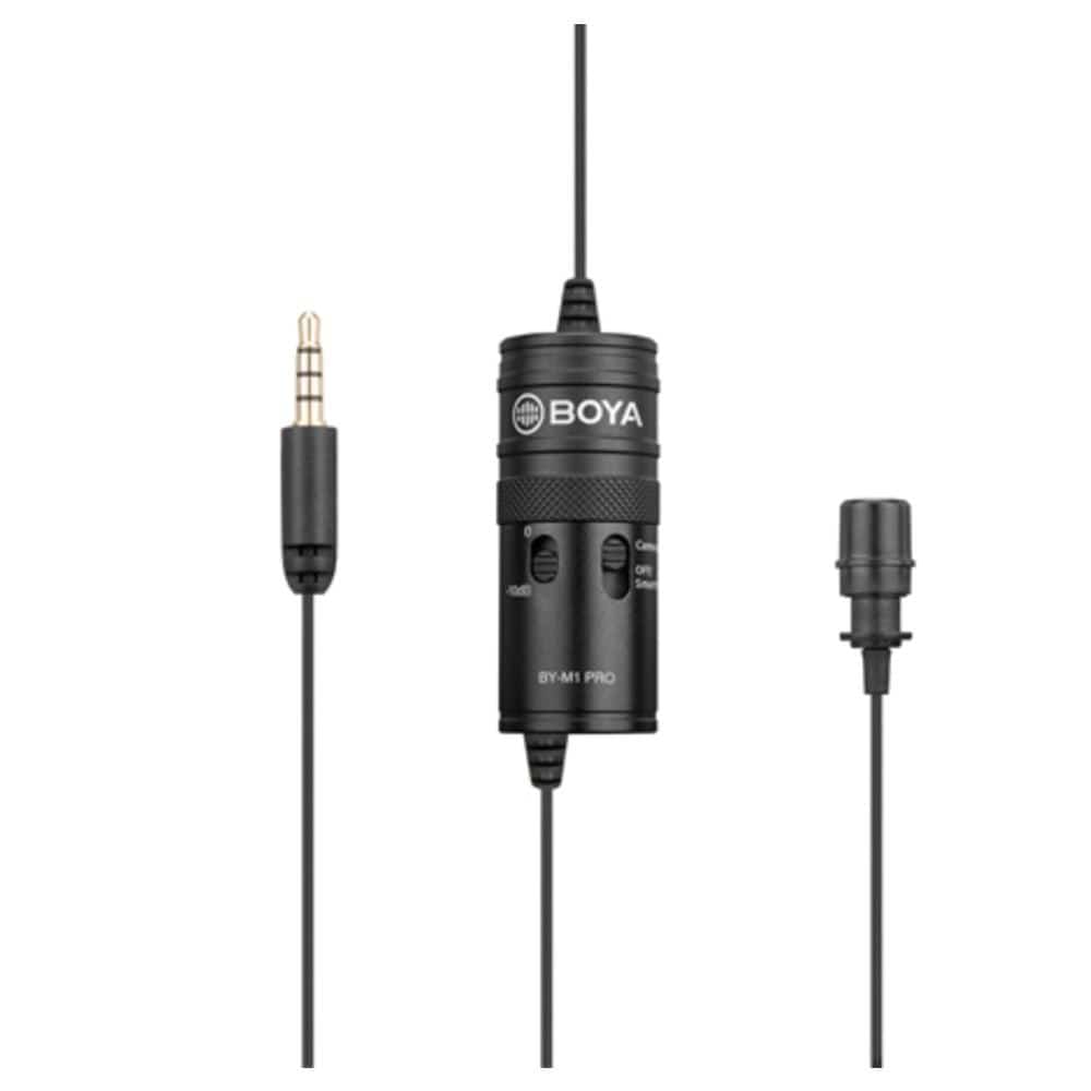 boya lavalier microphones boya by-m1 pro omnidirectional lavalier condenser microphone