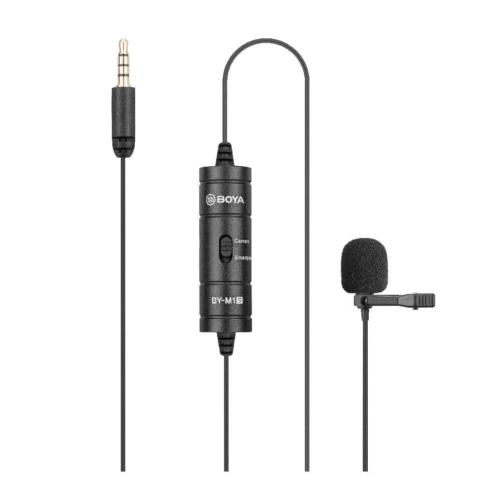 boya lavalier microphones boya by-m1s lavalier microphone