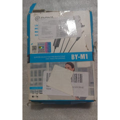 Boya Lavalier Microphones Boya BYM1 Omnidirectional Level Condenser Microphone - Black - Open Box B Stock