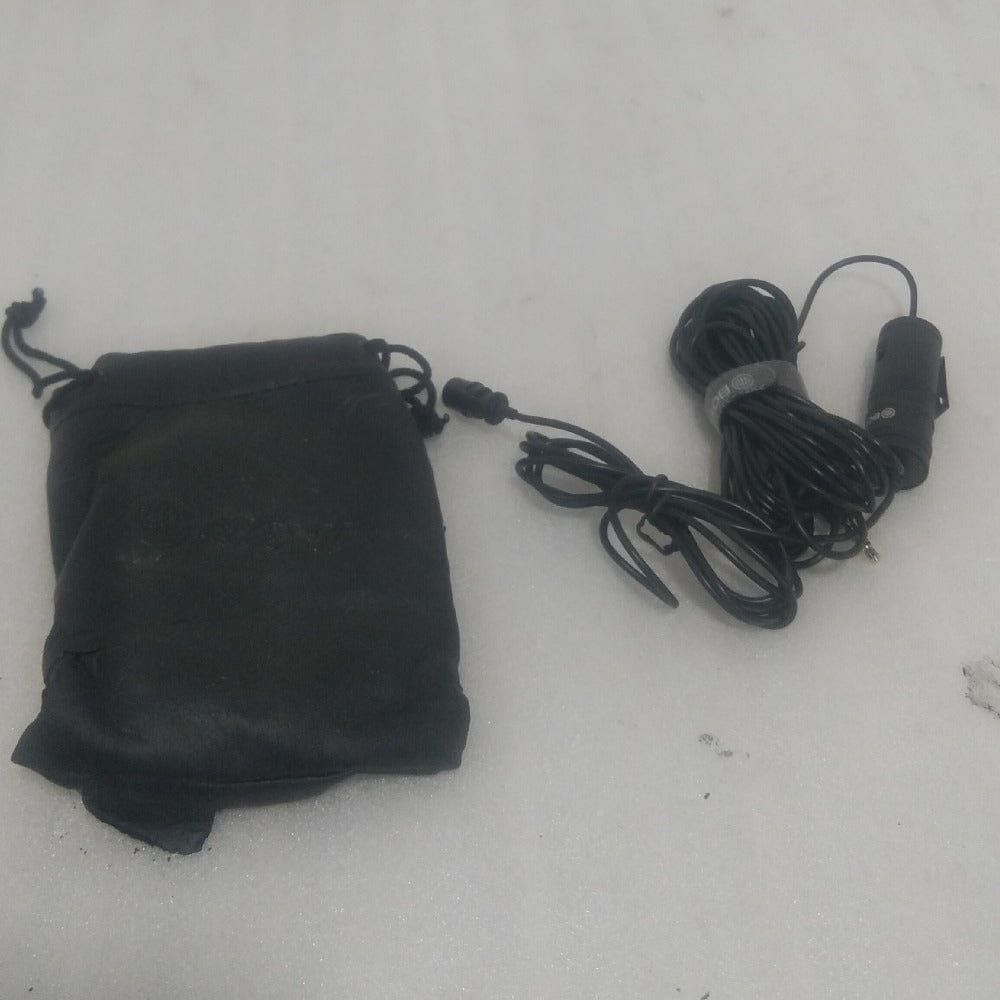 boya lavalier microphones boya bym1 omnidirectional level condenser microphone - black - open box b stock 