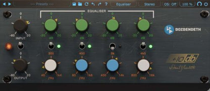 BOZ DIGITAL Virtual Processors Boz 10dB Equalizer Parametric Equalizer