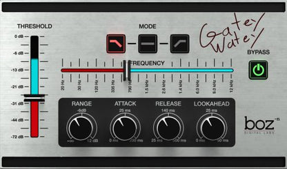 BOZ DIGITAL Virtual Processors Boz Gatey Watey Noise Gate