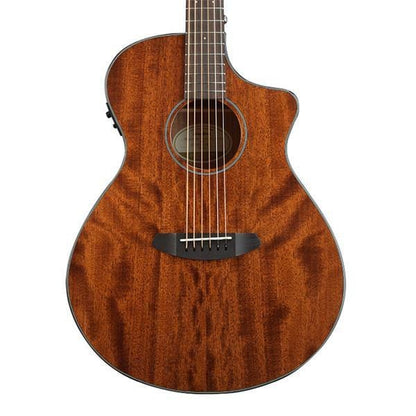 breedlove electro acoustic guitars breedlove discovery concert ce mahogany electro acoustic guitar with bag