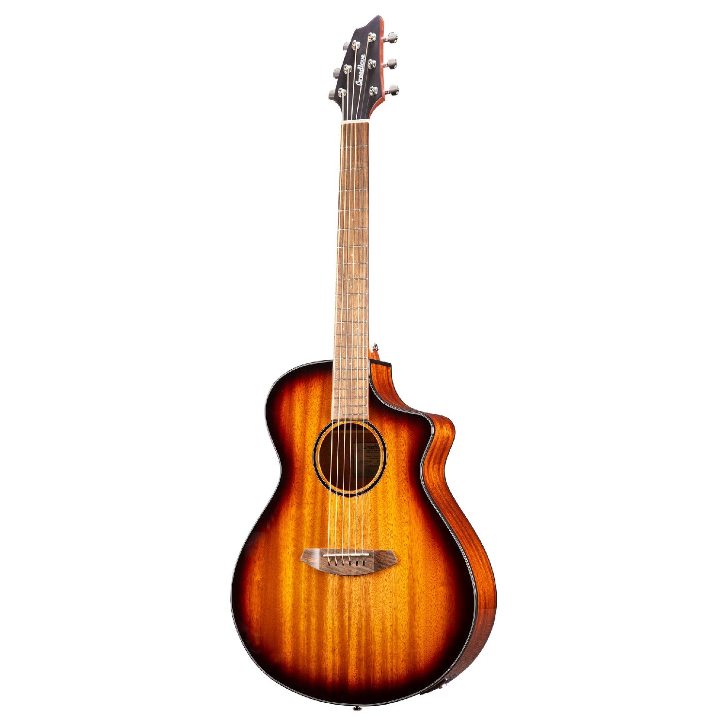 Breedlove Electro Acoustic Guitars Breedlove Discovery S Concert Edge Burst CE 6 String Electro Acoustic Guitar
