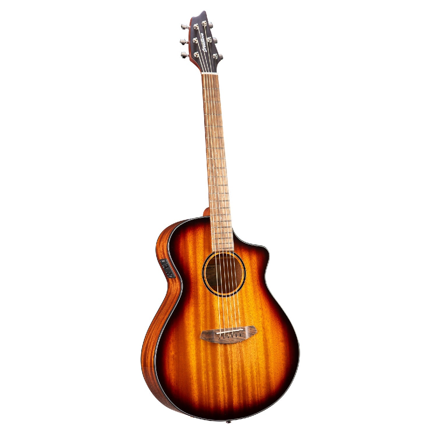 Breedlove Electro Acoustic Guitars Breedlove Discovery S Concert Edge Burst CE 6 String Electro Acoustic Guitar