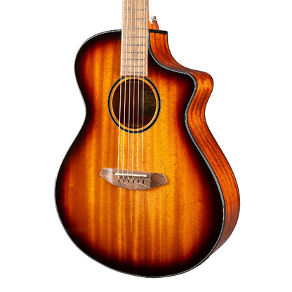 Breedlove Electro Acoustic Guitars Breedlove Discovery S Concert Edge Burst CE 6 String Electro Acoustic Guitar