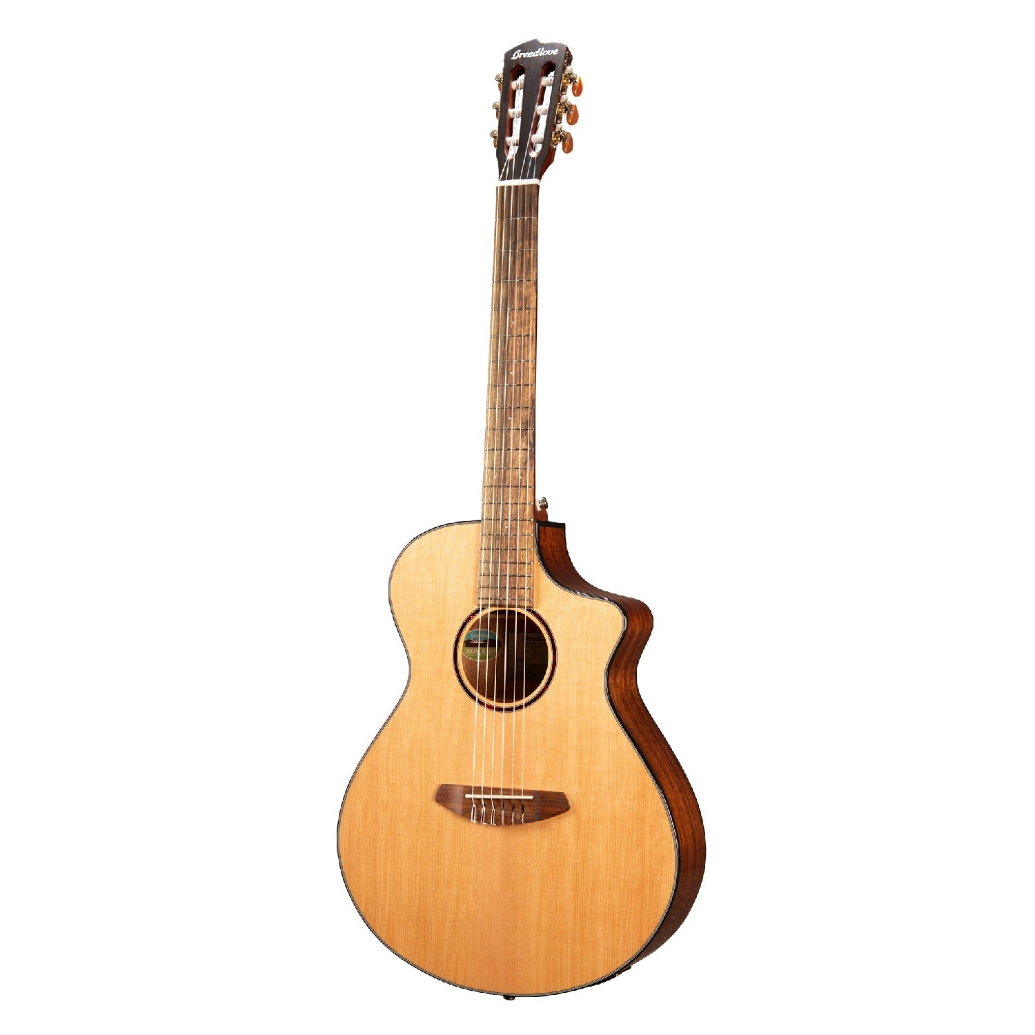 Breedlove Electro Acoustic Guitars Breedlove DSCN01CERCAM 2 Discovery S Concert Nylon CE Electro Acoustic Guitar
