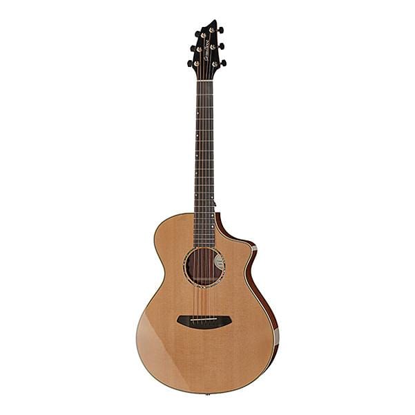 breedlove electro acoustic guitars breedlove premier concert cutaway electro acoustic guitar - natural satin