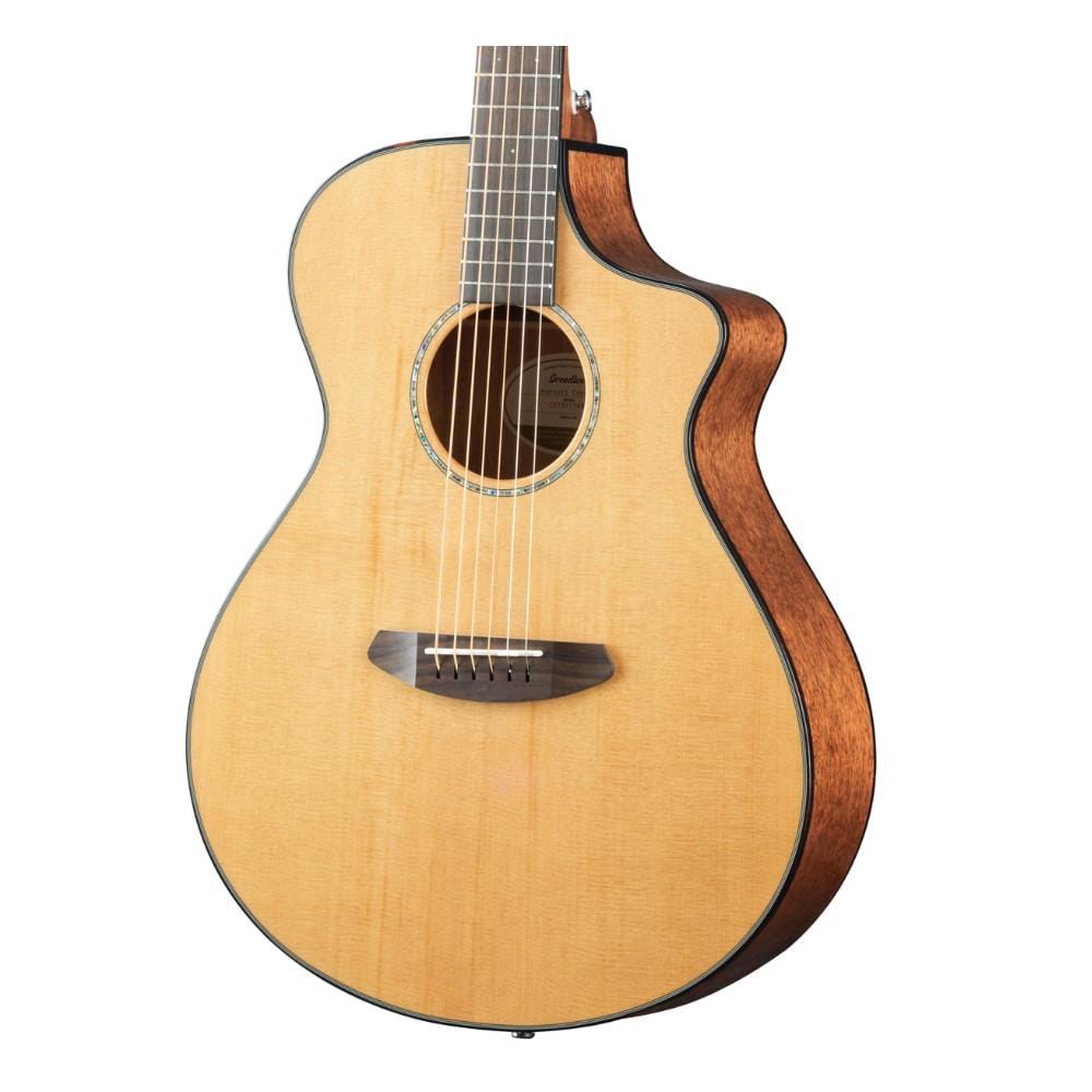 breedlove electro acoustic guitars breedlove pursuit concerto ce red cedar electro acoustic guitar with bag- mahogany