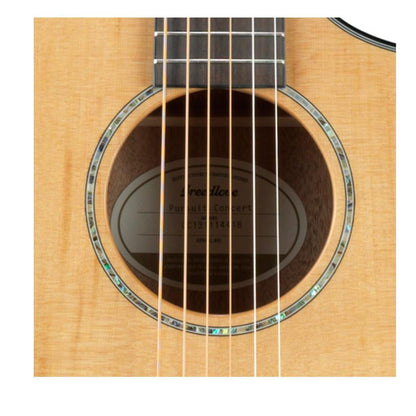 breedlove electro acoustic guitars breedlove pursuit concerto ce red cedar electro acoustic guitar with bag- mahogany