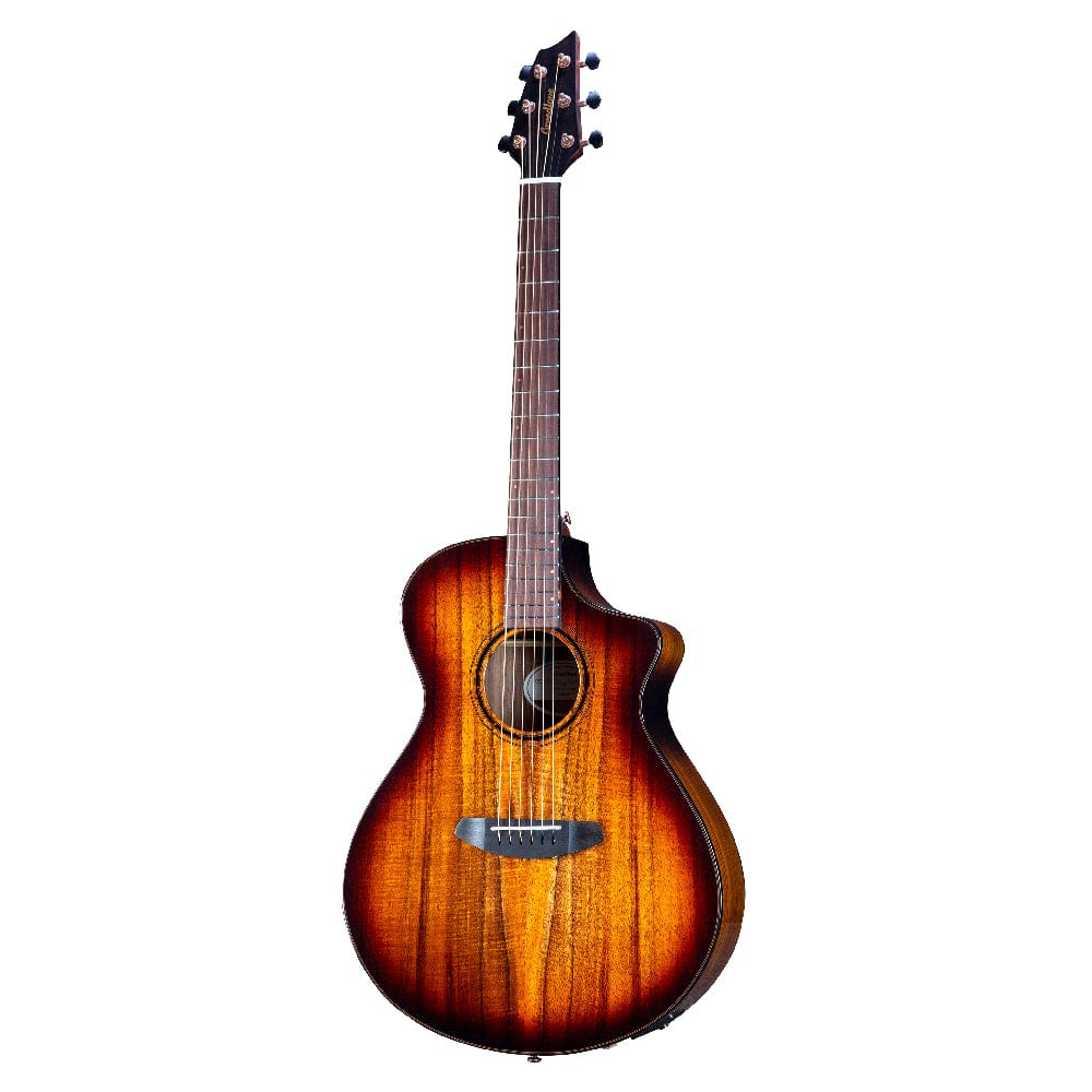 Breedlove Electro Acoustic Guitars Edgeburst Breedlove Pursuit Exotic S Concert Edgeburst CE Koa-Koa Electro Acoustic Guitar