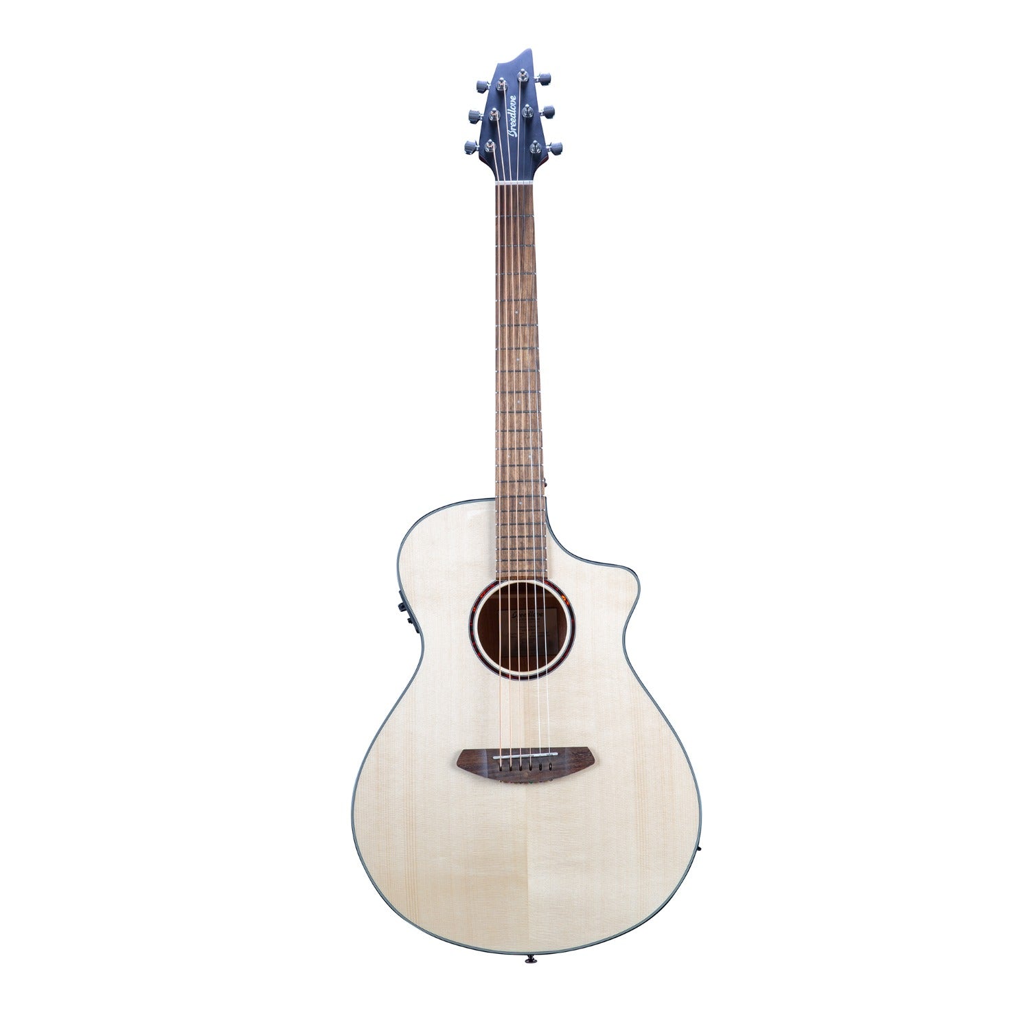 Breedlove Electro Acoustic Guitars Natural Breedlove DSCN01CEEUA Discovery S Concert CE Electro Acoustic Guitar #color_natural
