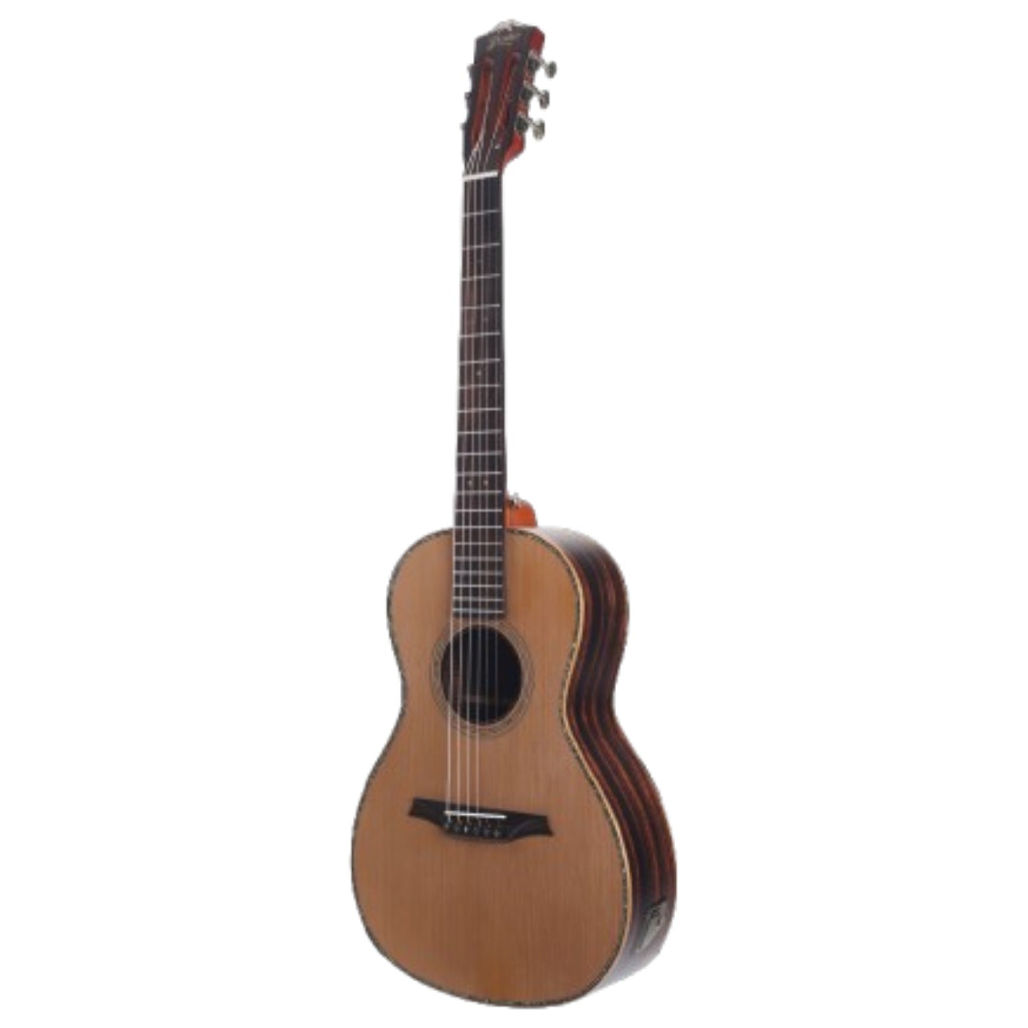Bromo Electro Acoustic Guitars Bromo BAR6E Rocky Parlor Electro Acoustic Guitar with Padded Bag