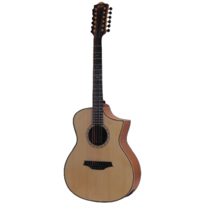 Bromo Electro Acoustic Guitars Bromo BAT4CE Tahoma Auditorium 12 String Electro Acoustic Guitar