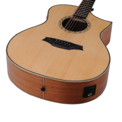 Bromo Electro Acoustic Guitars Bromo BAT4CE Tahoma Auditorium 12 String Electro Acoustic Guitar