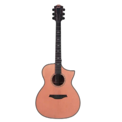Buy Bromo BAT4CE Tahoma Series Solid Top 6 String Electro Acoustic Guitar Online Bajaao