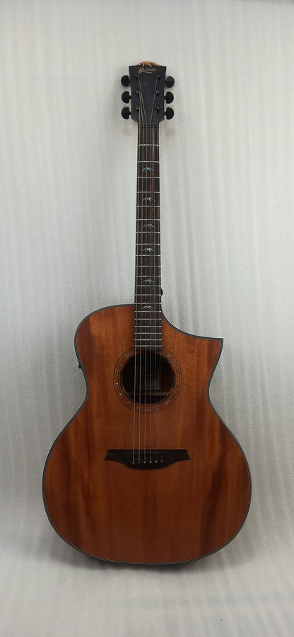 Bromo Electro Acoustic Guitars Bromo BAT4MCE Tahoma Series Solid Top 6 String Electro Acoustic Guitar - Open Box