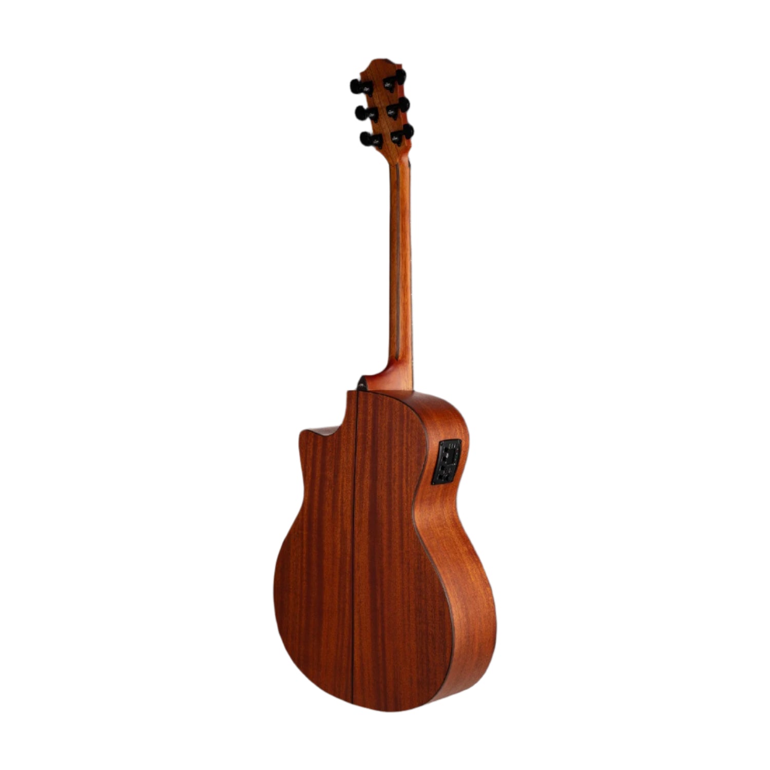 Bromo Electro Acoustic Guitars Mahogany Bromo BAT2MCE Tahoma Series Solid Top 6 String Electro Acoustic Guitar