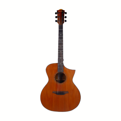 Bromo Electro Acoustic Guitars Mahogany Bromo BAT4MCE Tahoma Series Solid Top 6 String Electro Acoustic Guitar 