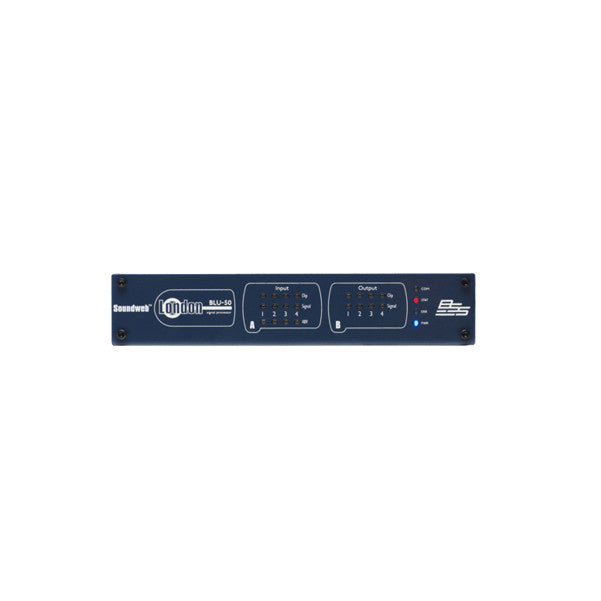 bss audio signal processors bss blu-50 4x4 signal processor