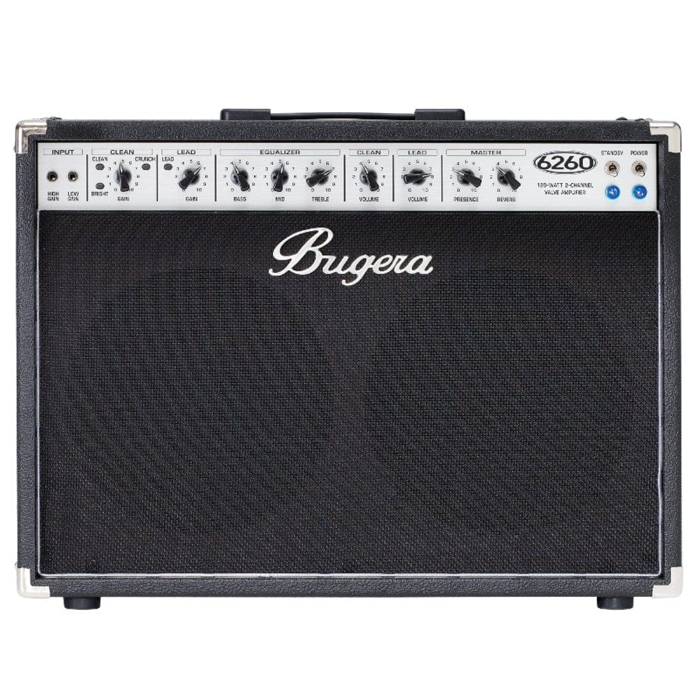 bugera guitar amplifiers bugera 6260-212 boutique style 120 watt amplifier