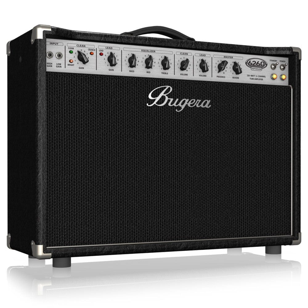 bugera tube amplifiers bugera 6260-212 infinium ultimate rock tone 120 watt amplifier