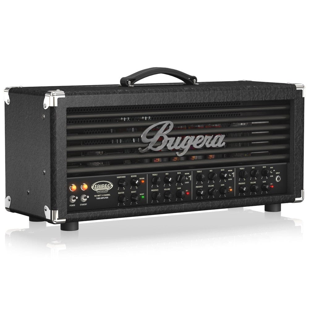 bugera tube amplifiers bugera trirec infinium 100watt 3 channel valve amplifier
