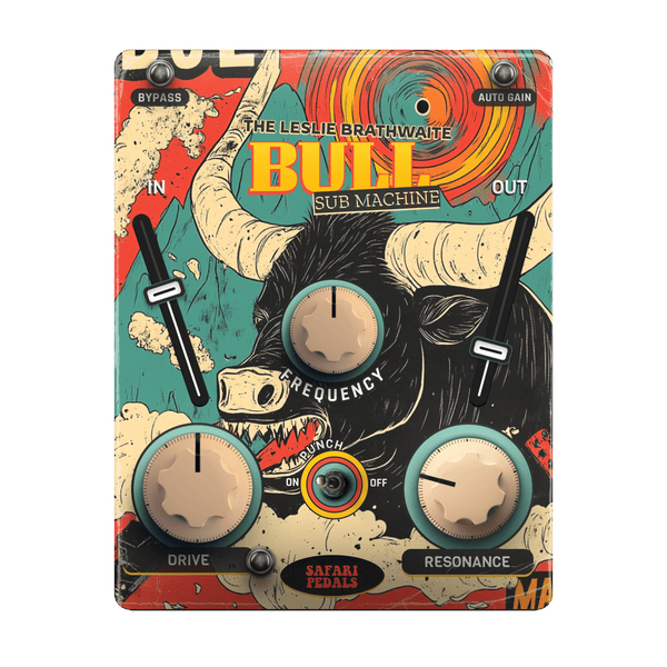 Safari Pedals Bull Sub Machine