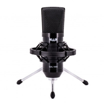 cad condenser microphones black cad audio gxl1800 side address studio condenser microphone 