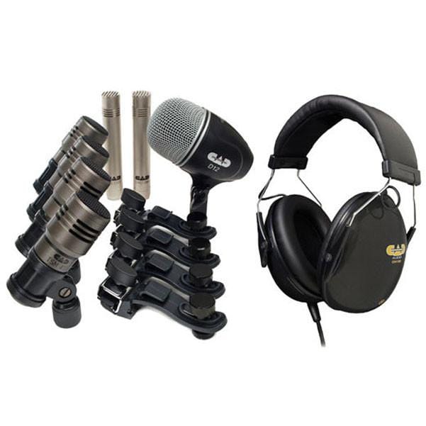 cad drumkit microphones cad touring 7 premium drum microphone pack