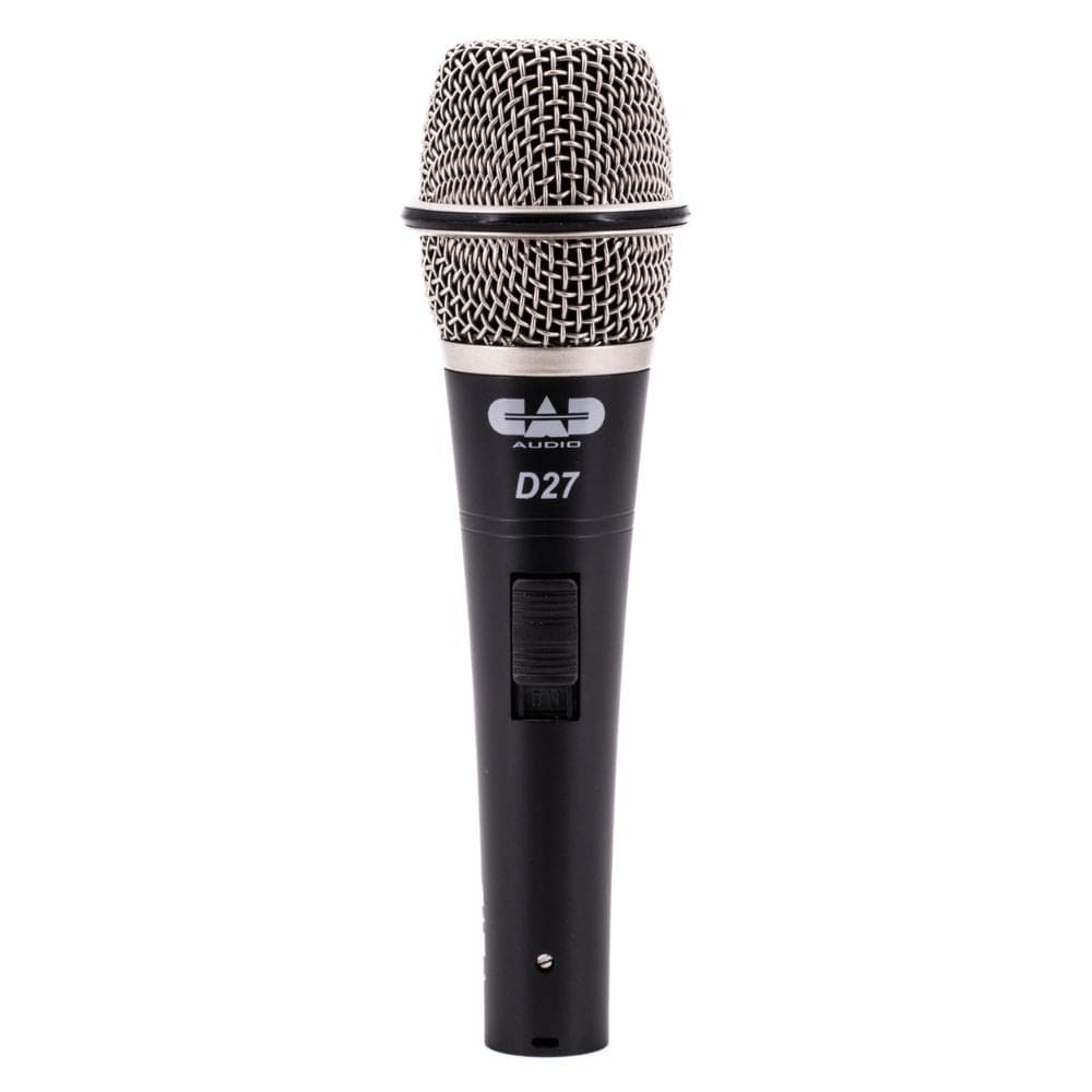 cad dynamic microphones black cad audio d27 live series supercardioid dynamic handheld microphone   