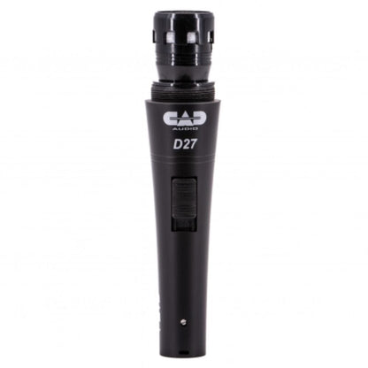 cad dynamic microphones black cad audio d27 live series supercardioid dynamic handheld microphone   