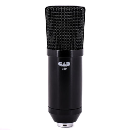 cad usb microphones black cad audio u29 side address studio usb microphone     