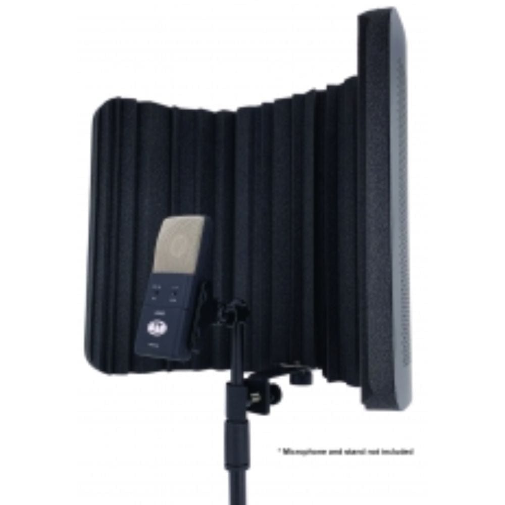 cad vocal booths black cad audio as34 acousti-shield stand mounted acoustic enclosure     #color_black