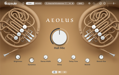 Capsule Aeolus: Violin Instrument – Professional Audio Software & Plugin