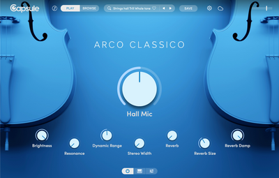 Capsule Arco Classico: Classical Violin – Professional Audio Software & Plugin