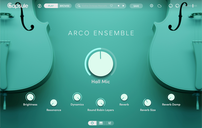 Capsule Arco Ensemble: String Ensemble – Professional Audio Software & Plugin