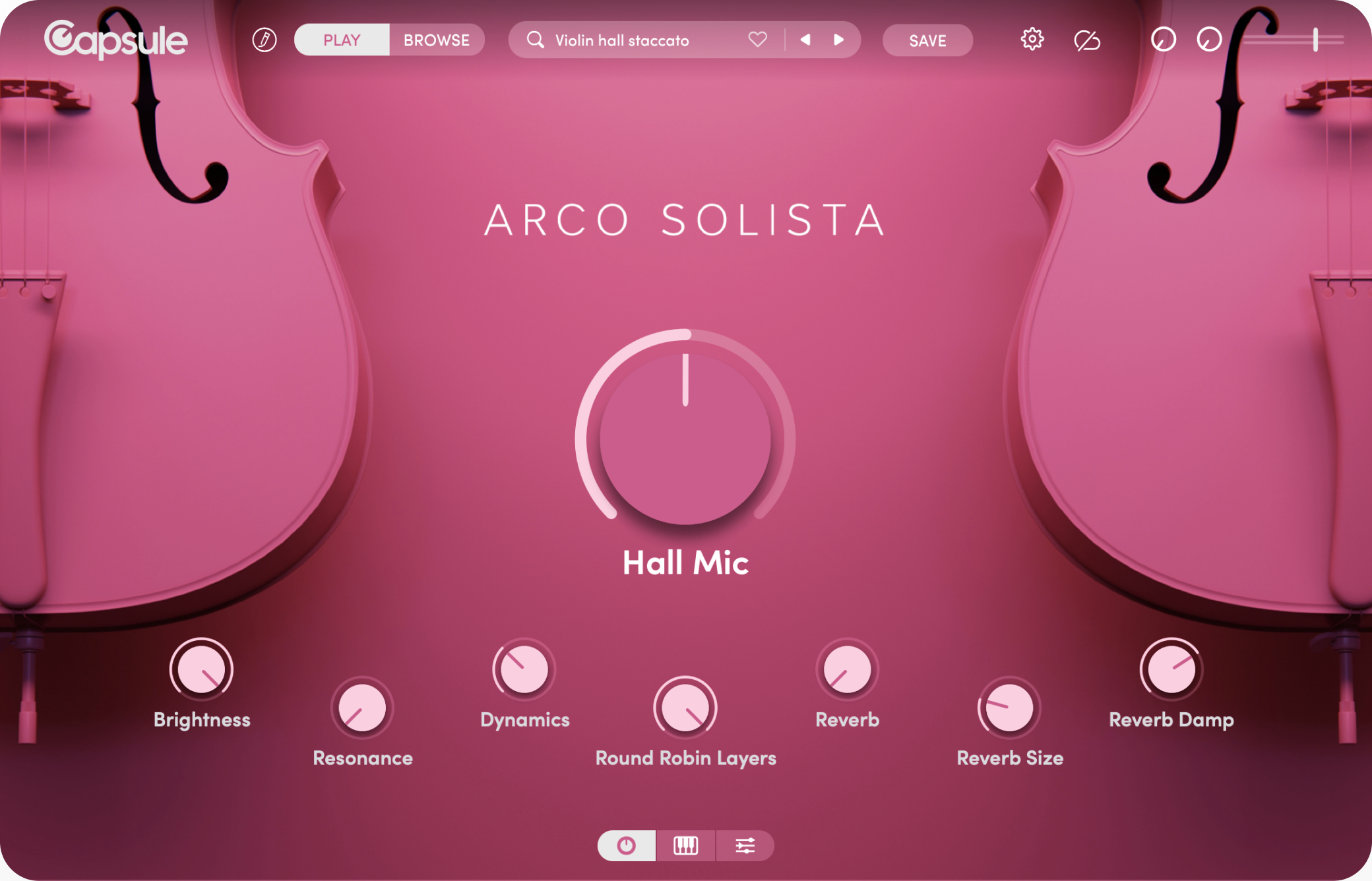 CAPSULE AUDIO Virtual Instruments Capsule Arco Solista: Solo Violin – Professional Audio Software & Plugin