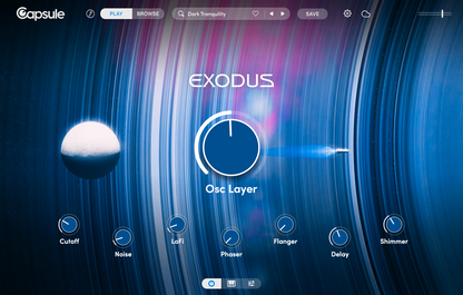 CAPSULE AUDIO Virtual Instruments Capsule Exodus: Synth Pad Instrument