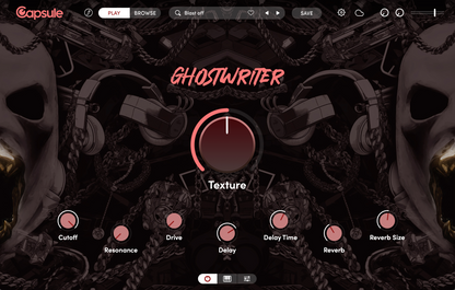 CAPSULE AUDIO Virtual Instruments Capsule Ghostwriter: Lead Synthesizer – Professional Audio Software & Plugin